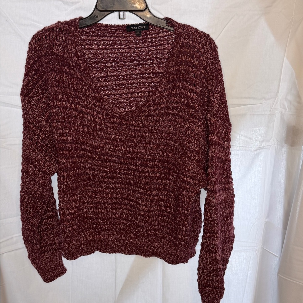 Dear John cotton/polyester sweater.